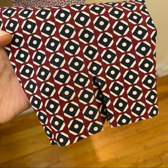 Red and blue patterned pants - Picture 4 of 5